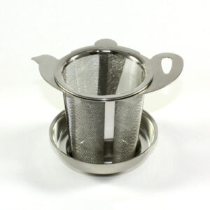 In cup infuser with rest teapot