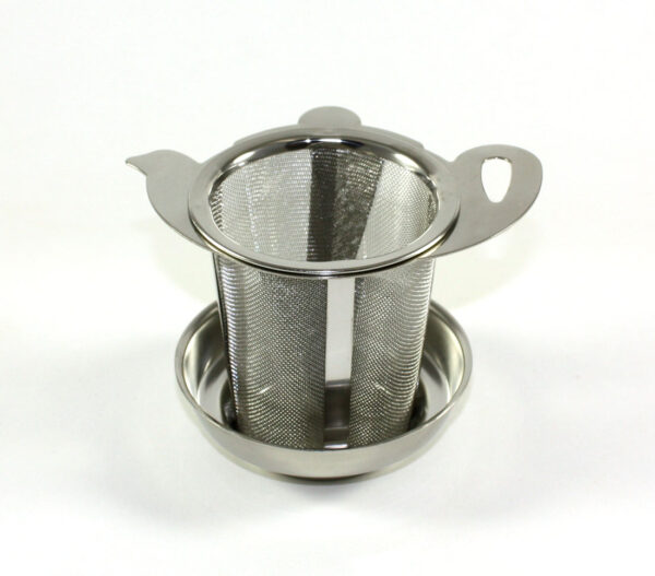 In cup infuser with rest teapot