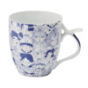 The Gracia mug is made from porcelain and  has a wraparound modern rich in detail and lavishly illustrated design.